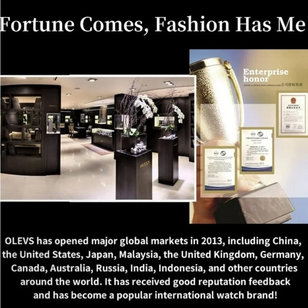 Olevs elegant gold
